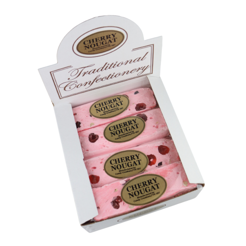 Traditional Confectionery Cherry Nougat Bars 110g 16pk