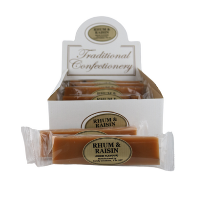 Traditional Confectionery Rum and Raisin Bars 110g 16pk
