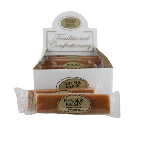Traditional Confectionery Rum and Raisin Bars 110g 16pk
