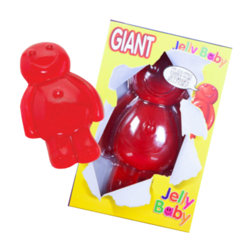 Rose Giant Jelly Baby 800g Colours will vary