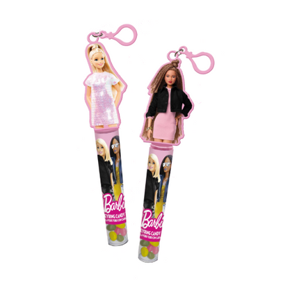 Barbie Keyring Jelly Bean Tubes 18x10g