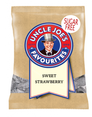 Uncle Joes Sugar Free Sweet Strawberry Pre Pack 12 x 60g