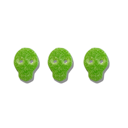 Candycrave Vegan Fizzy Green Apple Skulls 2kg