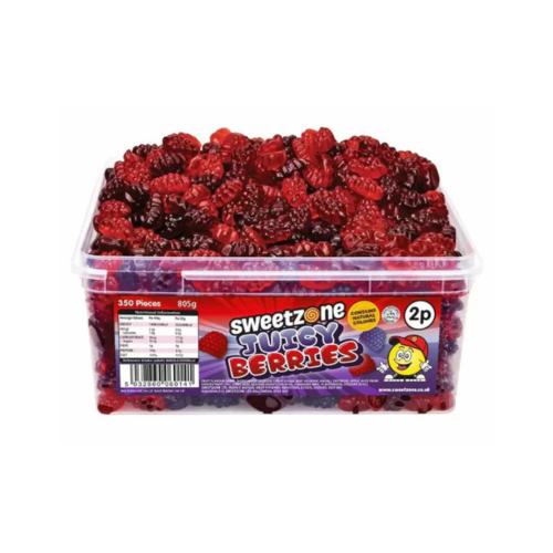 Sweetzone 2p Juicy Berries Tub 805g
