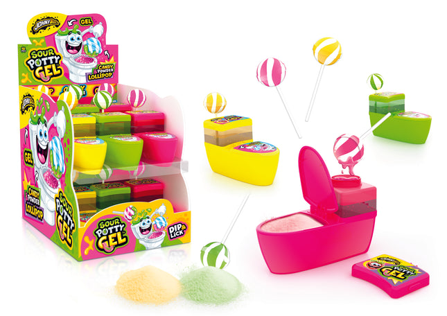 Johny Bee Sour Potty Gel 12pk