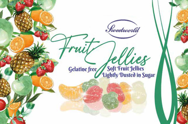 Wrapped Fruit Jellies 200g Gift Box