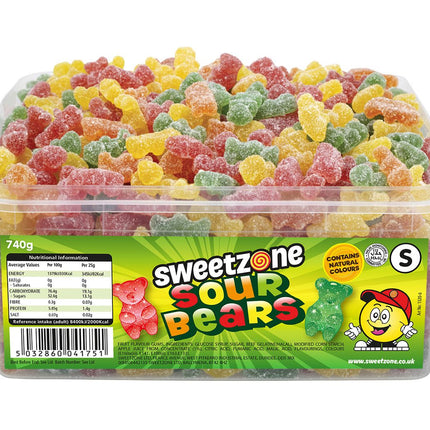Sweetzone Sour Bears Sweets