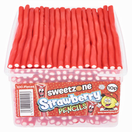 Sweetzone Strawberry Pencil Sweets