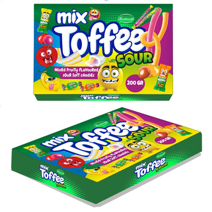 Sour Mix Toffee Chews 200g Gift Box