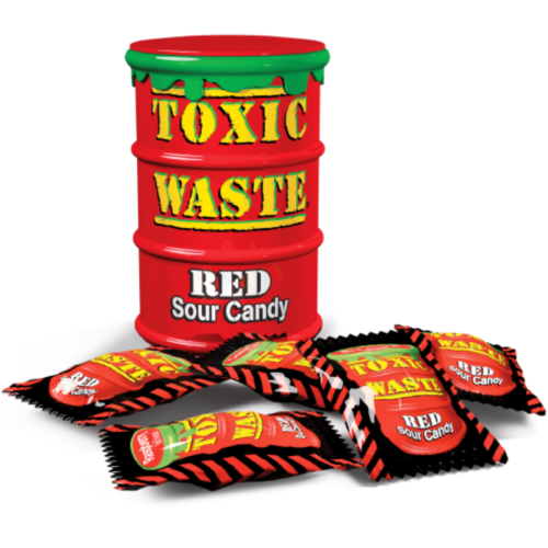 Toxic Waste Red Drum 12 x 42g