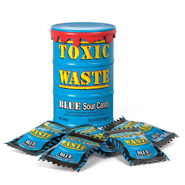 Toxic Waste Blue Drum 12pk