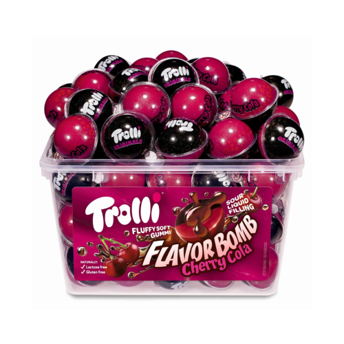 Trolli Cherry Cola Flavourbomb 3D Candy 60 Count