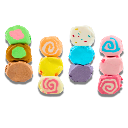 Taffy Town Assorted 12 flavour Salt Water Taffy 2.26kg