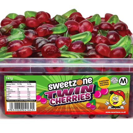 Sweetzone Twin Cherries Tub 741g