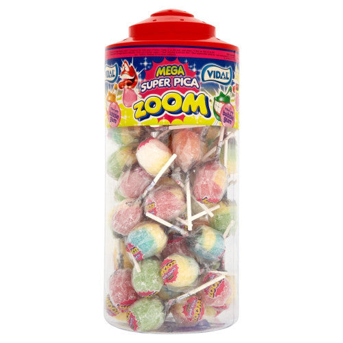 Zoom Sour Lollies 50 Count