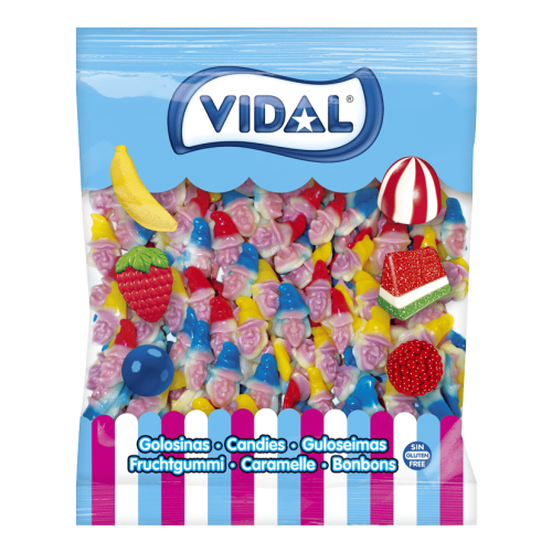 Vidal Jelly Witches Heads 1.5kg