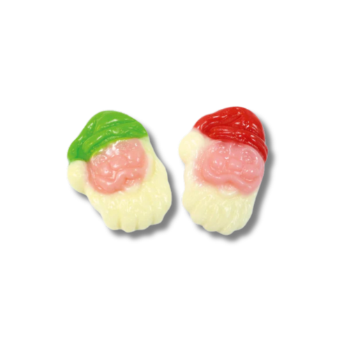 Vidal Jelly Santa Heads 1kg
