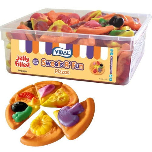Vidal Jelly Pizza Slice 60 Count