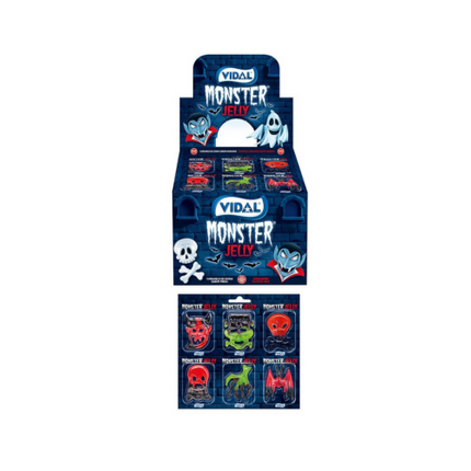 Vidal Monster Jelly's 66 x 11g