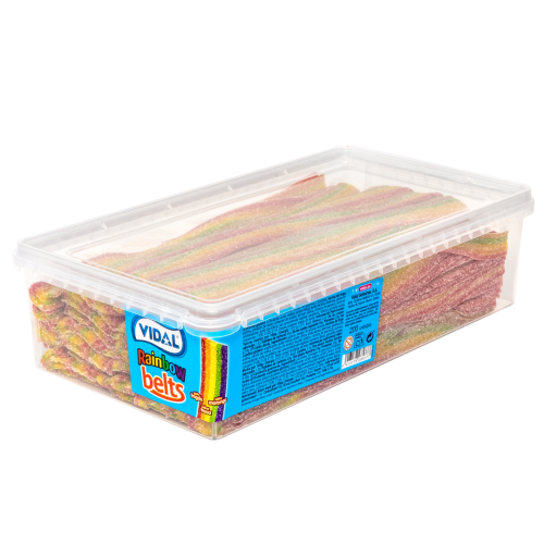 Vidal Fizzy Rainbow Belts 200 Count