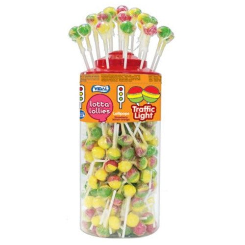 Lotta Lolly Traffic Light Lollies 150 Count