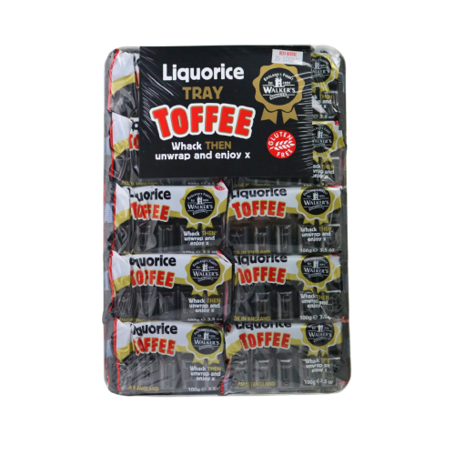 Walkers Nonsuch Liquorice Andy Pack Toffee Bars 10 x 100g