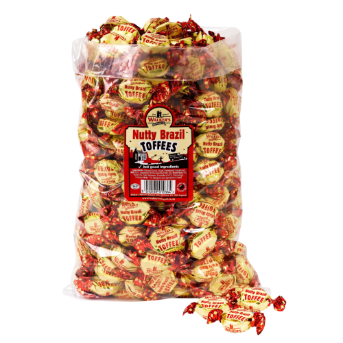 Walkers Nonsuch Brazil Nut Toffees 2.5kg