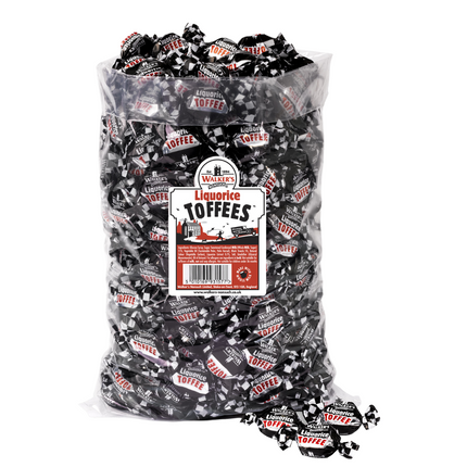 Walkers Nonsuch Liquorice Toffees 2.5kg