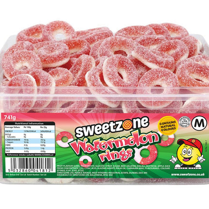 Sweetzone Watermelon Rings Tub 741g
