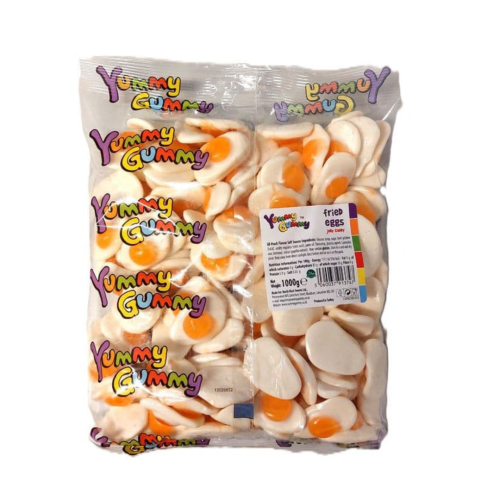 Yummy Gummy Jelly Fried Eggs 1kg