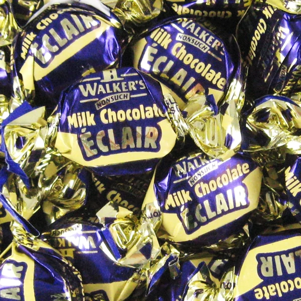 Walkers Milk Chocolate Eclairs 100g Pre Packs 24 x 80g