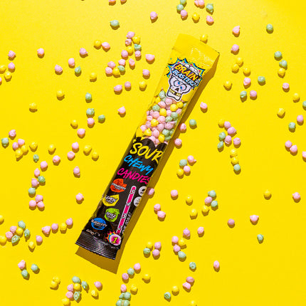Brain Blasterz Sour Chewy Candies 12x60g ***New Lower Price***